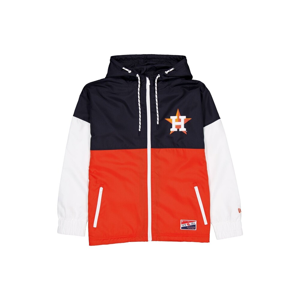 New Era Houston Astros Throwback Windbreaker - Size S